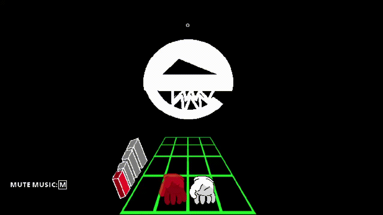 Trecho animado de uma batalha em Trash.exe